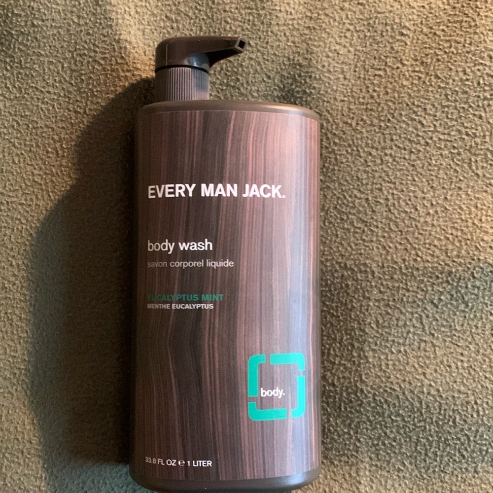 New Every Man Jack body wash. Eucalyptus Mint. 1 liter